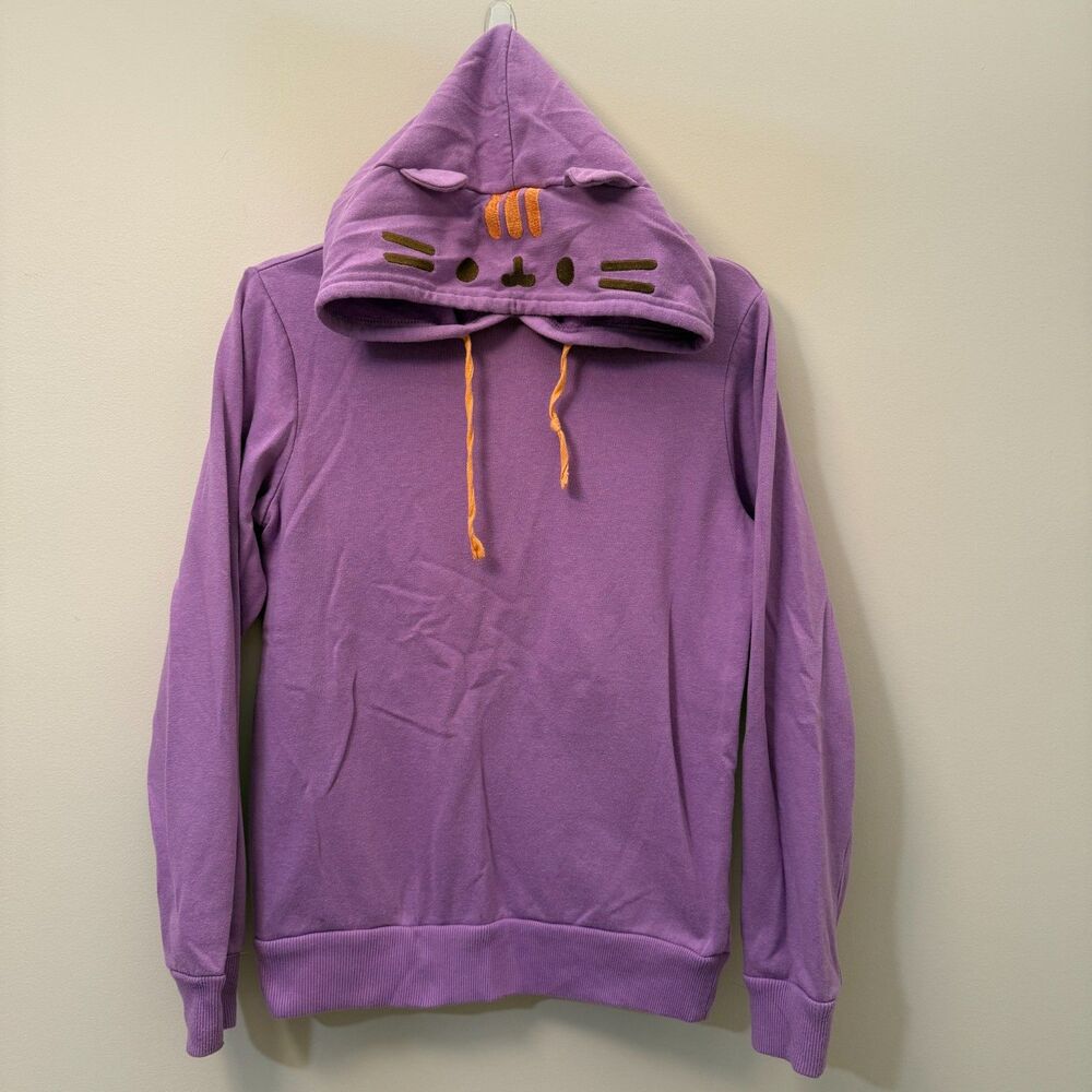 Pusheen Box Fall 2019 Bat Hoodie Purple Halloween Vampire Cat XS